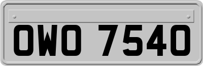 OWO7540