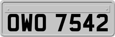 OWO7542
