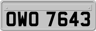 OWO7643