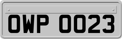 OWP0023