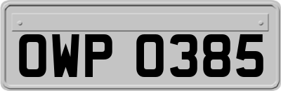 OWP0385