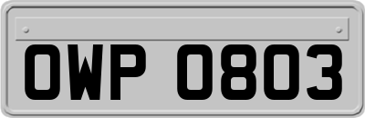 OWP0803