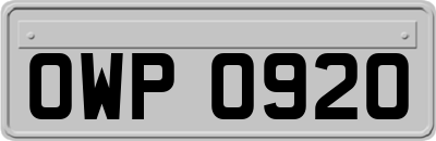 OWP0920