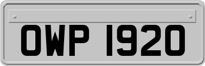 OWP1920