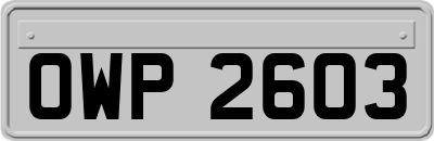 OWP2603