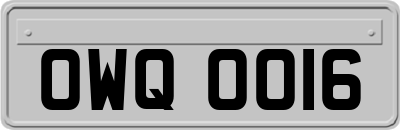 OWQ0016