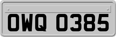 OWQ0385