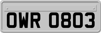 OWR0803