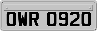 OWR0920