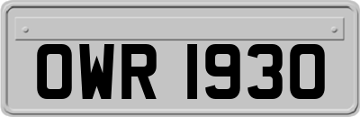OWR1930