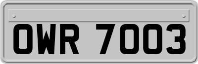 OWR7003