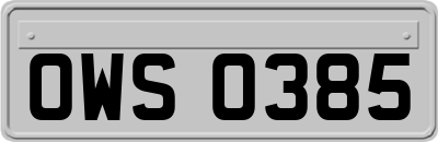 OWS0385