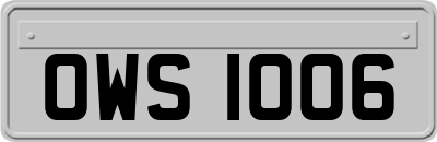 OWS1006