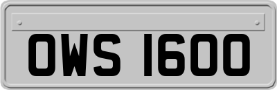 OWS1600