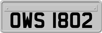 OWS1802