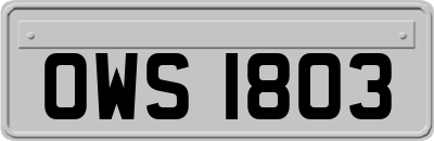OWS1803
