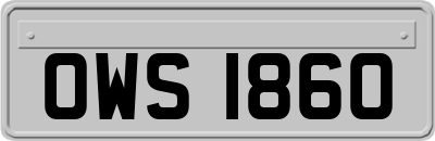 OWS1860