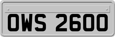 OWS2600