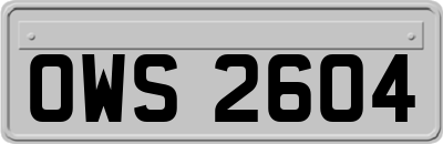 OWS2604