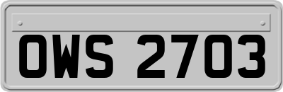 OWS2703