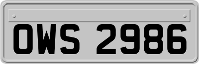 OWS2986