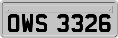 OWS3326
