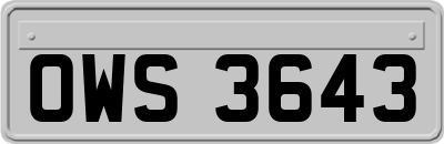 OWS3643