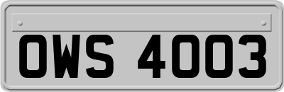 OWS4003