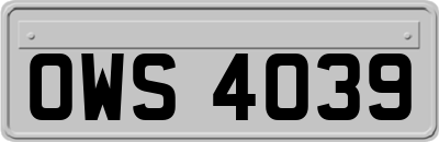 OWS4039