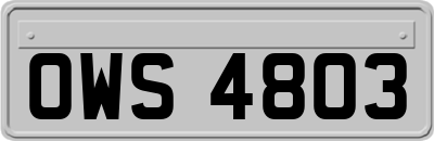 OWS4803