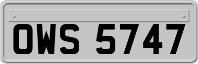 OWS5747