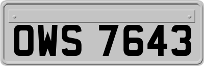 OWS7643