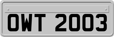 OWT2003