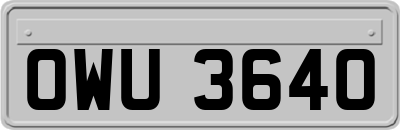 OWU3640