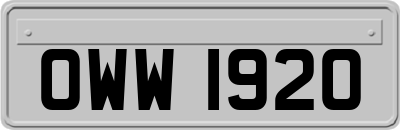 OWW1920