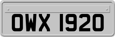 OWX1920