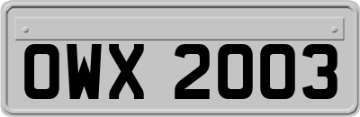 OWX2003
