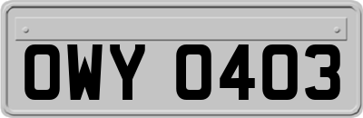 OWY0403