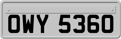 OWY5360