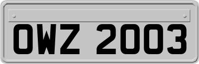 OWZ2003
