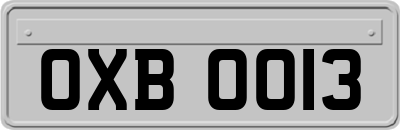 OXB0013