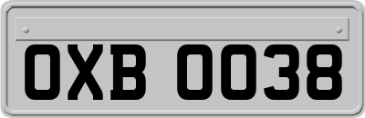OXB0038