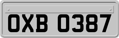 OXB0387