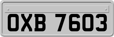OXB7603
