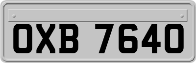 OXB7640