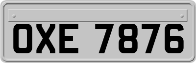 OXE7876