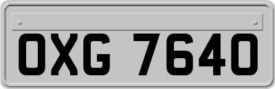 OXG7640