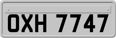 OXH7747