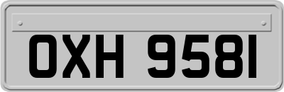 OXH9581