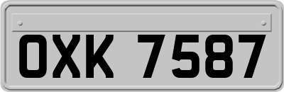 OXK7587